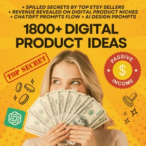 Productos digitales a la venta en Etsy: la mejor manera de ganar dinero en línea rápidamente
