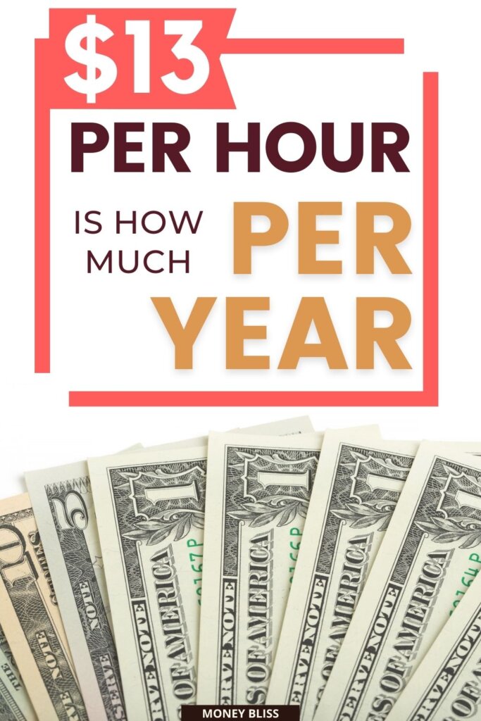 ¿Cuánto cuesta al año 13 dólares la hora? Cerca del salario mínimo