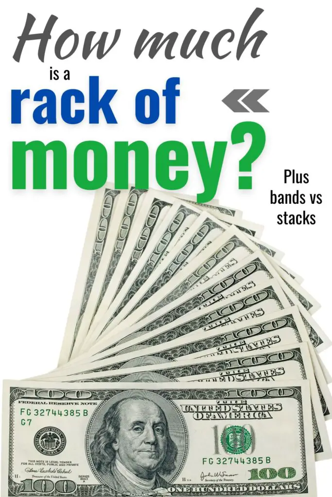 ¿Cuánto cuesta un montón de dinero? ¿Bandas versus pila? Aprende la jerga ¿Cuánto cuesta un montón de dinero? ¿Bandas versus pila? Aprende la jerga