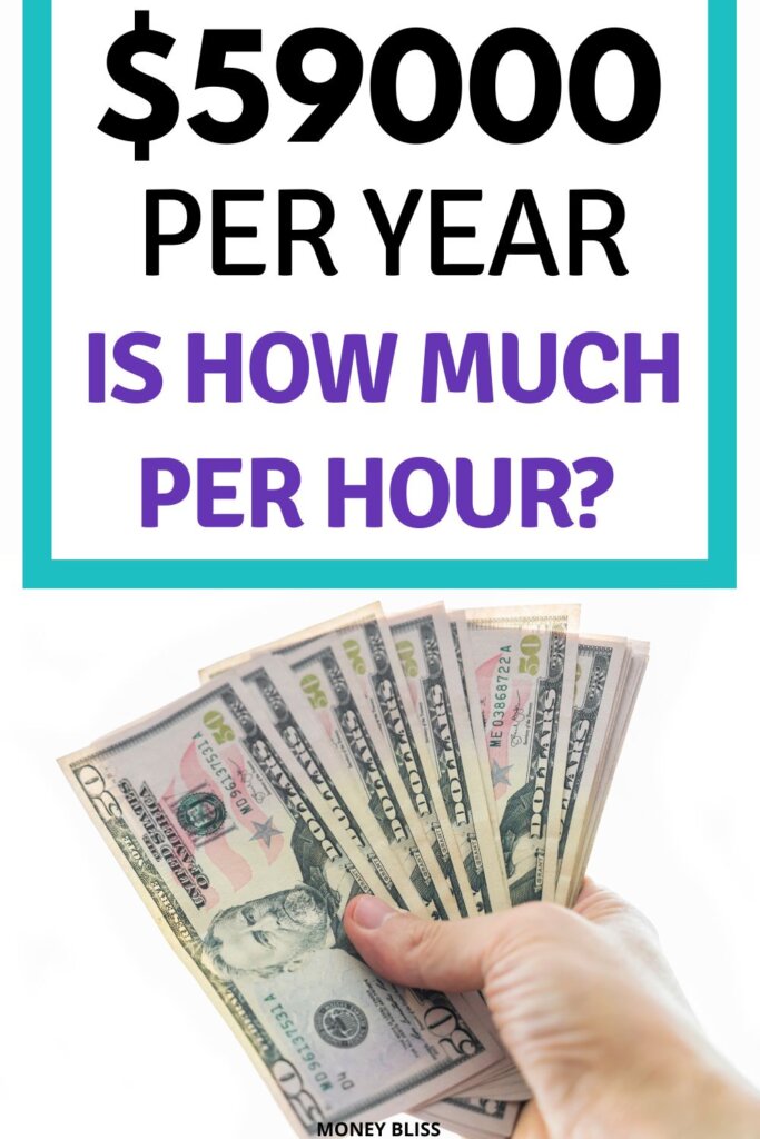 ¿Cuánto cuesta una hora a 59.000 dólares al año? ¿Buen salario o no?
