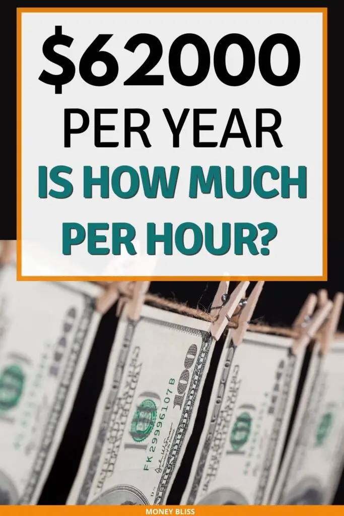 ¿Cuánto cuesta una hora a 62.000 dólares al año? ¿Buen salario o no? ¿Cuánto cuesta una hora a 62.000 dólares al año? ¿Buen salario o no?