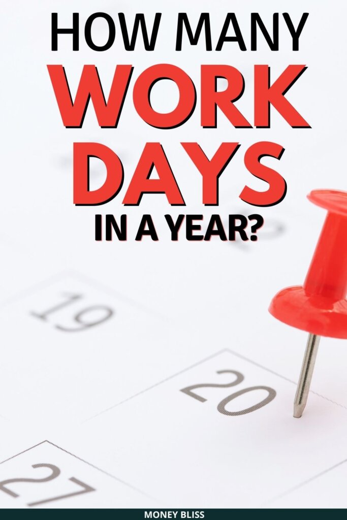 ¿Cuántos días laborables al año? [2023]