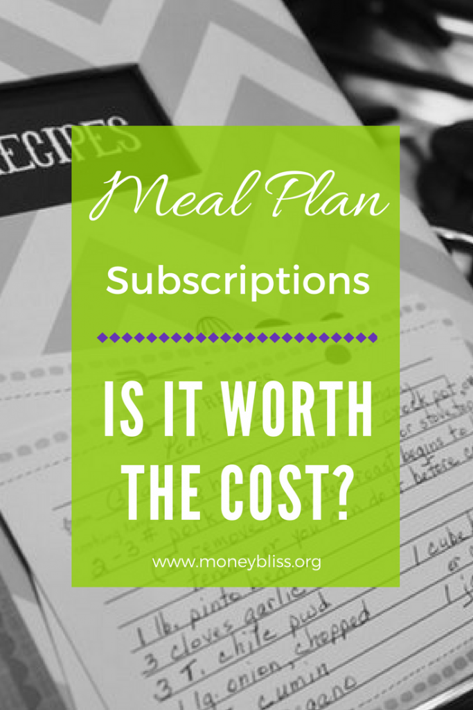 ¿Vale la pena el costo de las suscripciones a planes de comidas?